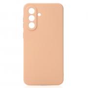 Силиконовый чехол SOFT Silicone Case для Samsung A36 (без лого) пудра