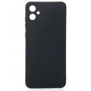 Силиконовый чехол SOFT Silicone Case для Samsung A05/M05 (без лого) черный
