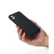 Силиконовый чехол SOFT Silicone Case для Samsung A05/M05 (без лого) черный