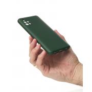 Силиконовый чехол SOFT Silicone Case для Samsung A51 (без лого) темно-зеленый
