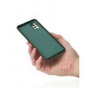 Силиконовый чехол SOFT Silicone Case для Samsung A51 (без лого) темно-зеленый