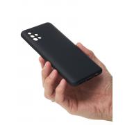 Силиконовый чехол SOFT Silicone Case для Samsung A51 (без лого) черный