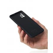 Силиконовый чехол SOFT Silicone Case для Samsung A51 (без лого) черный
