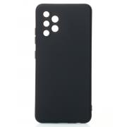 Силиконовый чехол SOFT Silicone Case для Samsung A32 4G (без лого) черный