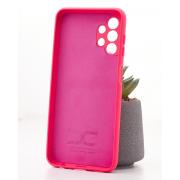 Силиконовый чехол SOFT Silicone Case для Samsung A13 4G (ТРИЗУБ) малиновый