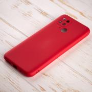 Силиконовый чехол SOFT Silicone Case для Xiaomi Redmi 10A (без лого) красный