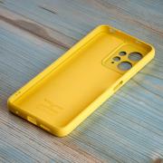 Силиконовый чехол SOFT Silicone Case для Xiaomi Redmi Note 12 4G (без лого) лимонный