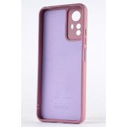 Силиконовый чехол SOFT Silicone Case для Xiaomi Redmi Note 12S (без лого) лаванда