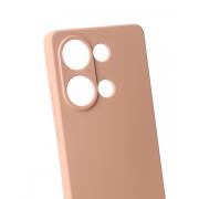 Силиконовый чехол SOFT Silicone Case для Xiaomi Redmi Note 13 Pro 4G (без лого) пудра