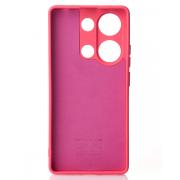 Силиконовый чехол SOFT Silicone Case для Xiaomi Redmi Note 13 Pro 4G (без лого) малиновый