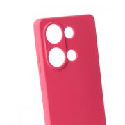 Силиконовый чехол SOFT Silicone Case для Xiaomi Redmi Note 13 Pro 4G (без лого) малиновый