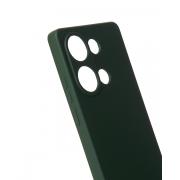 Силиконовый чехол SOFT Silicone Case для Xiaomi Redmi Note 13 Pro 4G (без лого) темно-зеленый