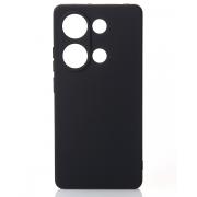 Силиконовый чехол SOFT Silicone Case для Xiaomi Redmi Note 13 Pro 4G (без лого) черный