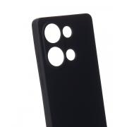 Силиконовый чехол SOFT Silicone Case для Xiaomi Redmi Note 13 Pro 4G (без лого) черный