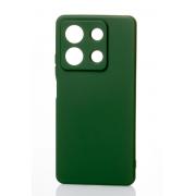 Силиконовый чехол SOFT Silicone Case для Xiaomi Redmi Note 13 4G (без лого) темно-зеленый