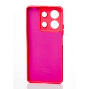 Силиконовый чехол SOFT Silicone Case для Xiaomi Redmi Note 13 4G (без лого) малиновый