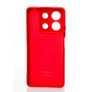 Силиконовый чехол SOFT Silicone Case для Xiaomi Redmi Note 13 4G (без лого) красный