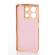 Силиконовый чехол SOFT Silicone Case для Xiaomi Redmi Note 13 4G (без лого) пудра
