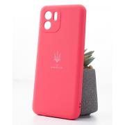 Силиконовый чехол SOFT Silicone Case для Xiaomi Redmi A1 (ТРИЗУБ) малиновый