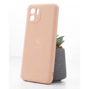 Силиконовый чехол SOFT Silicone Case для Xiaomi Redmi A1 (ТРИЗУБ) пудра