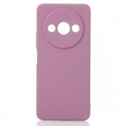 Силиконовый чехол SOFT Silicone Case для Xiaomi Redmi A3/ A3X/ Poco C61 (без лого) лаванда