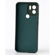 Силиконовый чехол SOFT Silicone Case для Xiaomi Redmi A2 Plus/A1 Plus (без лого) темно-зеленый