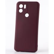 Силиконовый чехол SOFT Silicone Case для Xiaomi Redmi A2 Plus/A1 Plus (без лого) бордовый