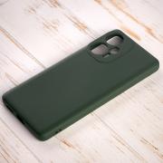 Силиконовый чехол SOFT Silicone Case для Xiaomi Poco F5 (без лого) темно-зеленый