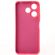 Силиконовый чехол SOFT Silicone Case для Xiaomi Redmi 13 (без лого) малиновый