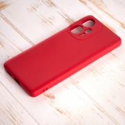Силиконовый чехол SOFT Silicone Case для Xiaomi Poco F5 (без лого) красный