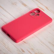 Силиконовый чехол SOFT Silicone Case для Xiaomi Poco F5 (без лого) малиновый
