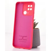 Силиконовый чехол SOFT Silicone Case для Xiaomi Redmi 10c (ТРИЗУБ) малиновый