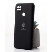 Силиконовый чехол SOFT Silicone Case для Xiaomi Redmi 10A (ТРИЗУБ) черный