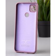 Силиконовый чехол SOFT Silicone Case для Xiaomi Redmi 10A (ТРИЗУБ) лаванда