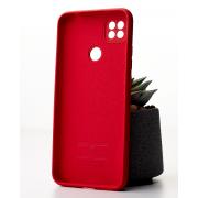 Силиконовый чехол SOFT Silicone Case для Xiaomi Redmi 10A (ТРИЗУБ) красный