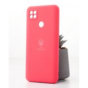 Силиконовый чехол SOFT Silicone Case для Xiaomi Redmi 10A (ТРИЗУБ) малиновый