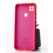Силиконовый чехол SOFT Silicone Case для Xiaomi Redmi 10A (ТРИЗУБ) малиновый