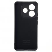 Силиконовый чехол SOFT Silicone Case для Xiaomi Redmi Note 14 5G Global (без лого) черный