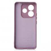 Силиконовый чехол SOFT Silicone Case для Xiaomi Redmi Note 14 5G Global (без лого) лаванда