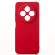 Силиконовый чехол SOFT Silicone Case для Xiaomi Redmi A3 Pro / Redmi A4 5G (без лого) красный