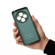 Силиконовый чехол SOFT Silicone Case для Xiaomi Redmi A3 Pro / Redmi A4 5G (без лого) темно-зеленый