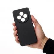 Силиконовый чехол SOFT Silicone Case для Xiaomi Redmi A3 Pro / Redmi A4 5G (без лого) черный