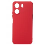 Силиконовый чехол SOFT Silicone Case для Xiaomi Redmi 13C 4G / Poco C65 (без лого) красный