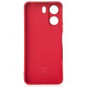 Силиконовый чехол SOFT Silicone Case для Xiaomi Redmi 13C 4G / Poco C65 (без лого) красный