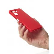 Силиконовый чехол SOFT Silicone Case для Xiaomi Redmi 13C 4G / Poco C65 (без лого) красный