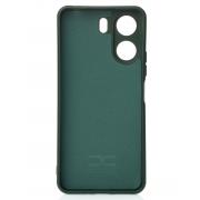 Силиконовый чехол SOFT Silicone Case для Xiaomi Redmi 13C 4G / Poco C65 (без лого) темно-зеленый