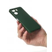 Силиконовый чехол SOFT Silicone Case для Xiaomi Redmi 13C 4G / Poco C65 (без лого) темно-зеленый