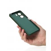Силиконовый чехол SOFT Silicone Case для Xiaomi Redmi 13C 4G / Poco C65 (без лого) темно-зеленый