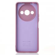 Силиконовый чехол SOFT Silicone Case для Xiaomi Redmi A3X (без лого) лаванда