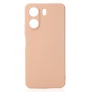 Силиконовый чехол SOFT Silicone Case для Xiaomi Redmi 13C 4G / Poco C65 (без лого) пудра